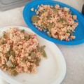 El cooksnap de Manuel Lopez cuando hizo Huevos con Nopales a la Mexicana.