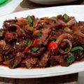 Cooksnap dari Nila Suryadin untuk resep Spicy Korean Beef Bulgogi