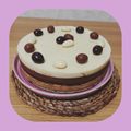 El cooksnap de 🐰Coral 🦄 cuando hizo Tarta de cumpleaños de tres chocolates.