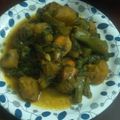Madhumita Kayal's cooksnap of when they made কুমড়ো পুইশাকের তরকারী চিংড়ি মাছ দিয়ে (kumro pui shaker tarkari chingri mach recipe in Bengali).
