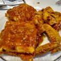 El cooksnap de Mayra Iturra cuando hizo Canelones de calabaza y queso con salsa bechamel.
