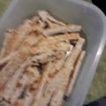 El cooksnap de Rosana Haydee López cuando hizo Palitos de queso.