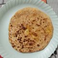 Vamika yadav का कुकस्नैप जब उन्होंने आलू का पराठा(aloo ka paratha recipe in hindi) बनाया था।