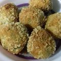 Hina Ibrahim's cooksnap of when they made #cookpad challenge Crispy yam balls.