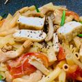 Cooksnap của Bòn Bon khi họ làm theo món Nui lứt xào gà sốt cà chua tươi