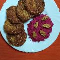 Barnabás Felföldi Cooksnap-ja, amikor elkészítette a(z) Cukkinifasírt céklapürével receptet.