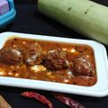 Seema Sahu का कुकस्नैप जब उन्होंने लौकी कोफ्ते (Lauki ke kofte recipe in Hindi) बनाया था।