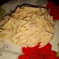 Georgina Cooksnap-ja, amikor elkészítette a(z) Carbonara spagetti receptet.