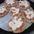 El cooksnap de María Edith Oppido cuando hizo Pizza light de avena fit.