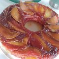 El cooksnap de Claudia Paillalef cuando hizo Torta invertida de pera acaramelada.