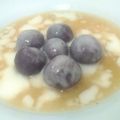 Cooksnap dari Rinoa Nurul Edogawa untuk resep Biji salak ubi ungu