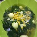 Cooksnap dari jessicha. toh untuk resep Sayur Bayam Bening