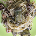 El cooksnap de astrid badia cuando hizo Spaghetti con pil pil de almejas.