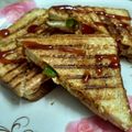 Vandana Aggarwal (bindu) 's cooksnap of when they made Spicy vegetables toast.