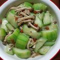 庭秀 的 絲瓜炒菇（鴻禧菇） cooksnap