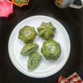 Cooksnap dari Nyanyah untuk resep Bolu Kukus Pisang Pandan 1 Telur