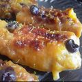 El cooksnap de Natalie camargo cuando hizo PLÁTANOS🍌En Tentación con Leche y Arándanos🍒...!.