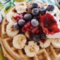 El cooksnap de Natalia Romanet cuando hizo Waffles esponjosos (para wafflera eléctrica).