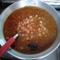 Uft's cooksnap of when they made Cholay ki Terkari.