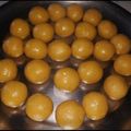 Jaya Krishna का कुकस्नैप जब उन्होंने बेसन के लड्डू(besan k laddu recipe in hindi) बनाया था।