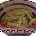 Cooksnap από r0se στη συνταγή Καρμπονάρα με Πέννες - Light