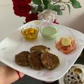 Alka Bhandari's cooksnap of when they made Kala Chana Tikki Chat.