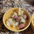 El cooksnap de Ferdi Aguilera cuando hizo Sopa de coliflor KETO.