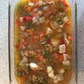 El cooksnap de Sara Argüello García cuando hizo Filetes de pollo guisado con menestra.