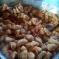 El cooksnap de Andrea Bibiana cuando hizo Ñoquis caseros.