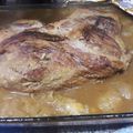 El cooksnap de mama@receta cuando hizo Bondiola a la cerveza negra.