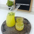 Cookingwithseki 's cooksnap of when they made Sugarcane juice with ginger and lime/lemon juice.