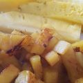 Cooksnap de Couette sur la recette Dessert Ananas Victoria caramélisée au piment d'espelette