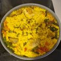 El cooksnap de INMA BLAYA cuando hizo Paella de pollo y costilla.