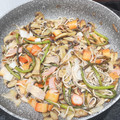 El cooksnap de Alejandro Sardá Reija cuando hizo Espárragos trigueros palitos de mar y gulas.