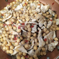 El cooksnap de Marta cuando hizo Pollo con garbanzos a la pimienta verde.