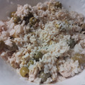 El cooksnap de Yaiza Caballero cuando hizo Ensalada de arroz con salsa rosa.