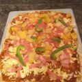 El cooksnap de ANDRÉS VALDA cuando hizo Pizza casera.