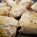 El cooksnap de "Cocina con Celi" cuando hizo Salmón al limón con guarnición saludable.