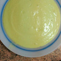 El cooksnap de Gemma Lunae cuando hizo Crema de calabacín con quesitos.