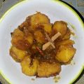 El cooksnap de Jonathan De los Santos cuando hizo Plátanos al caldero Dominicanos.