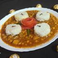 Satya Pandey का कुकस्नैप जब उन्होंने छोले चावल (chhole chawal recipe in Hindi) बनाया था।