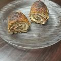 El cooksnap de Lorena González cuando hizo Pan de carne arrollado con jamón y queso.