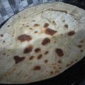 Farwa Ali's cooksnap of when they made Simple gol roti.
