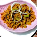 Minu Vaze's cooksnap of when they made सोया झुणका (soya jhunka recipe in marathi).