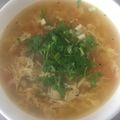 Cooksnap của Antonie Vũ khi họ làm theo món Canh cà chua trứng