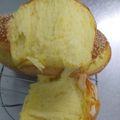 Cooksnap của Nguyễn Thị Tuyết khi họ làm theo món Bánh mì bí đỏ nướng bằng nồi chiên không dầu (CT savouryday)