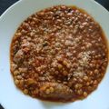 El cooksnap de Daniela Procopio cuando hizo Guiso de lentejas.