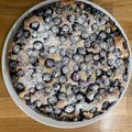 El cooksnap de Pilar cuando hizo Cake de Arándanos y Limón.