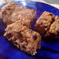 El cooksnap de Karen Vecino cuando hizo Budín de banana, avena, nueces y pasas de uva ✨✨ sin harina ni lácteos 🧺.