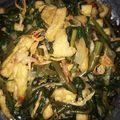 Cooksnap dari Nurul Marwah untuk resep Oseng kangkung + tahu putih